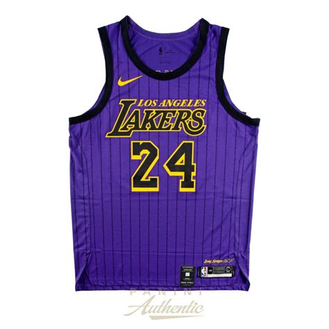 Jerseys almost always look better on the court than they do hanging up, so let's hope that's the case with these new unis. Kobe Bryant Signed Los Angeles Lakers 2019 City Edition ...