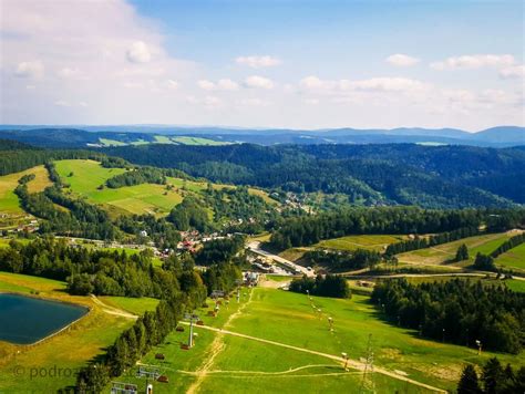 Wieża widokowa w koronach drzew. Wieża widokowa i ścieżka w koronach drzew - Krynica-Zdrój ...