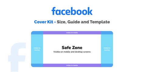 Facebook Cover Kit Size Guide And Template Figma