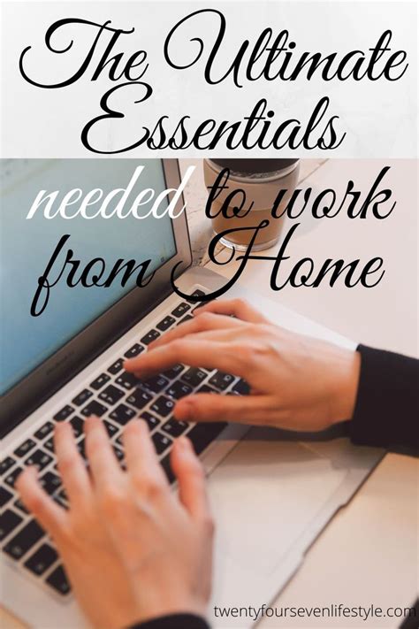 Ultimate Home Office Essentials For Working From Home Working From