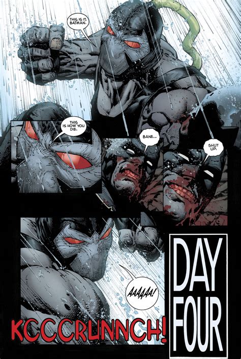 Bane Vs Batman Rebirth Comicnewbies