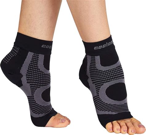 Newlegend Ankle Compression Sleeve 20 30mmhg Open Toe Сompression Socks For