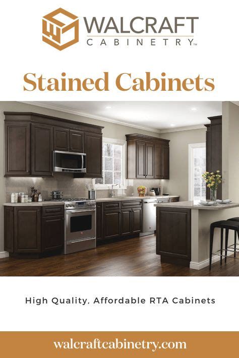 (compare at 3437$ in retail stores. Stained RTA Cabinets | Staining cabinets, Rta kitchen ...