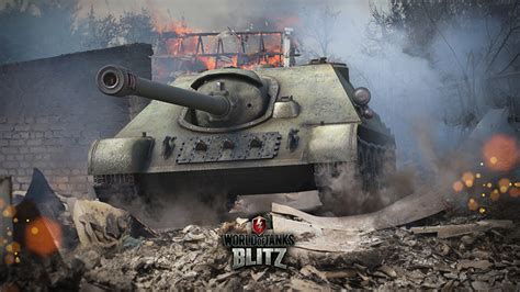 Pictures World Of Tanks Self Propelled Gun Russian Blitz 1366x768