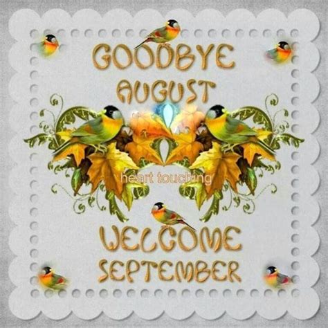 Goodbye August Hello September Picture Pictures Photos And Images For