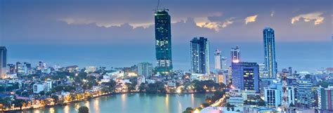 Colombo Skyline At Night