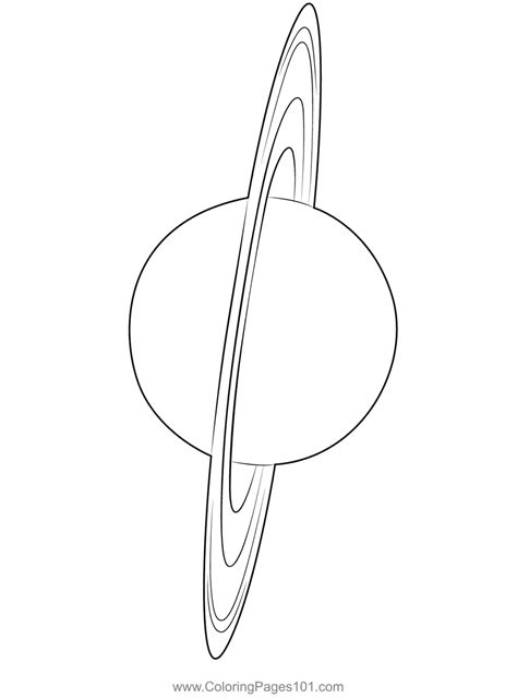 Uranus Coloring Page For Kids Free Planets Printable Coloring Pages