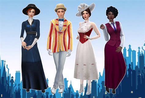 Emmastillsims Decades Lookbook The 1910s The Sims 4 Challenges Images