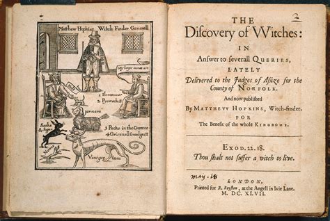 Matthew Hopkins Witch Finder The National Archives