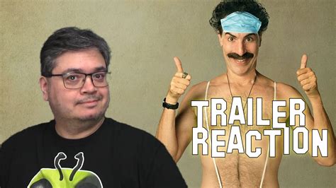 Borat 2 Subsequent Movie Trailer Reaction Youtube