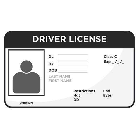 Free Printable Drivers License Template Free Template