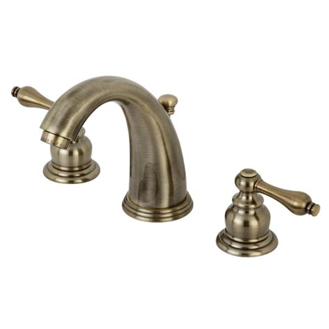 kingston brass kb983alab victorian 1 2 gpm widespread widespread bathroom faucet