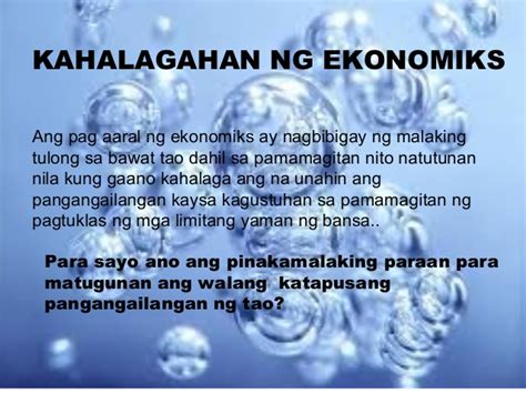 Ibigay Ang Kahalagahan Ng Pag Aaral Ng Ekonomiks Ibigay Inzuzo My Xxx