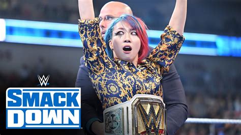 Asuka Presented With New Wwe Womens Championship Youtube