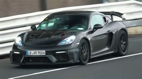 Porsche Cayman Gt Rs Spied During Extended N Rburgring Test Session