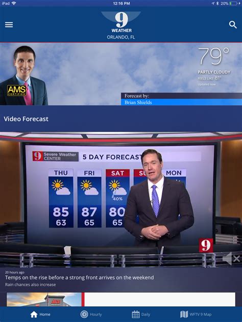 Wftv Channel 9 Weather App For Iphone Free Download Wftv Channel 9