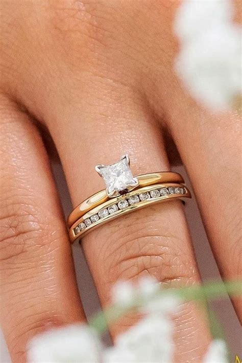 30 Unforgettable Princess Cut Engagement Rings To Get Her Heart Oh So
