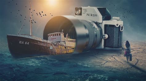 Ship Photoshop Manipulation Tutorial And Digital Art Youtube