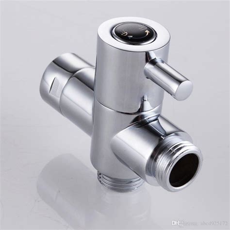 2021 Solid Brass 3 Way Shower Arm Diverter Valve For Handshower