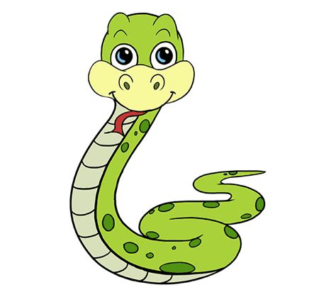 Snake Cartoon Drawing Snakes Png Download 678600