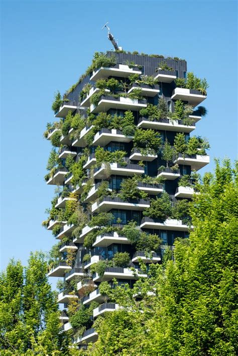 Premium Photo Vertical Forest Building In Milan Italy Eco