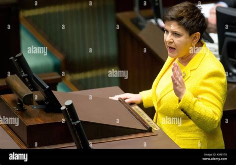 Beata Szydlo S Government Survives Opposition S Vote Of No Confidence In The Parliament On
