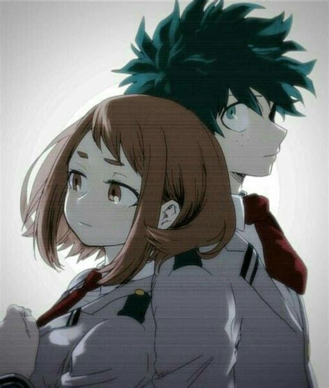 Uraraka ♡ Midoriya Boku No Hero Academia Hero My Hero Academia