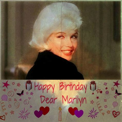 Marilyn Monroe Happy Birthday Meme