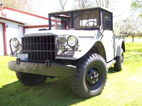 1952 Dodge M37 Military Power Wagon For Sale Photos Technical