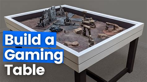Diy Warhammer Terrain Table Great For Beginner Builders Pocket Holes