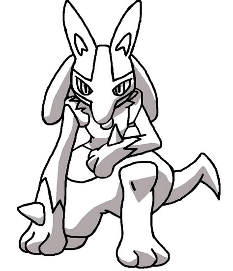 Pokemon Lucario Drawing At Getdrawings Free Download