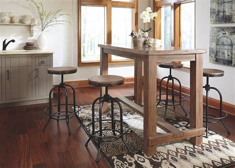 A small counter height table, like presented here. Best 15 Narrow Dining Tables for Small Spaces (Gallery ...