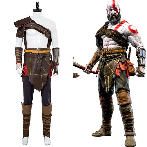 Kratos Nordic God Of War 4 Outfit Spartan Battle Suit