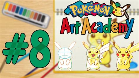 Pokémon Art Academy Cest Lheure De Levaluation Partie 8 Youtube