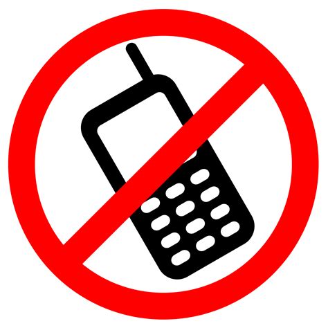 Clipart No Cell Phones Allowed