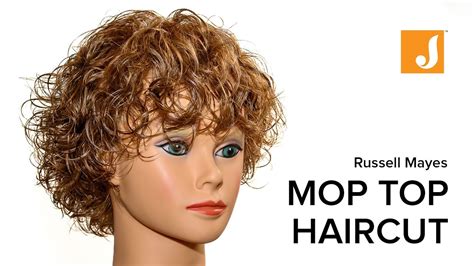 Curly Mop Top Haircut Men S Medium Length Hair Tutorial Youtube