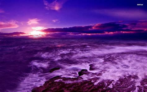 Aesthetic Purple Ocean Wallpaper Light Purple Ocean Aesthetic Find