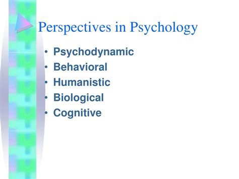 PPT - Perspectives in Psychology PowerPoint Presentation - ID:564882