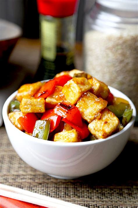 Sweet And Sour Tofu Recipe Pickled Plum Sweet And Sour Tofu Recipe