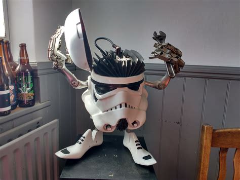 Robot Stormtrooper Helmet Bob Walker Flickr