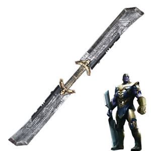 Avengers Endgame Thanos Double Bladed Sword Weapon Cosplay Prop Ebay