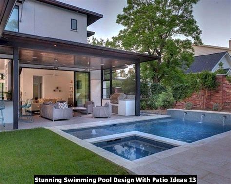 Stunning Swimming Pool Design With Patio Ideas Swimming Pool And