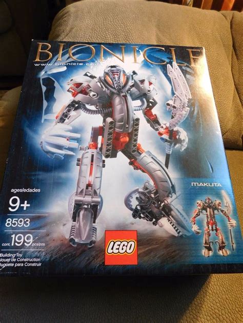 Lego Bionicle Makuta 8593 199 Pieces Brand New In Sealed Box Rare Set
