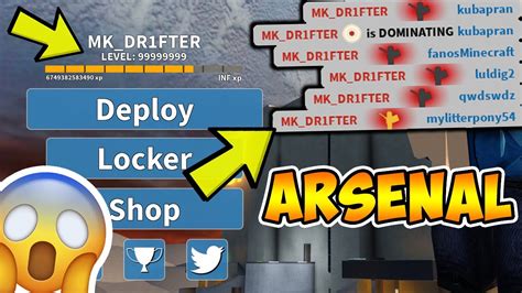 If you are looking for the latest roblox arsenal codes & coupons? OMG ⭐ ARSENAL HACK/SCRIPT ⭐ | INSTANT WIN GAME | MAX LEVEL AND COINS | MORE !! *2020* - YouTube