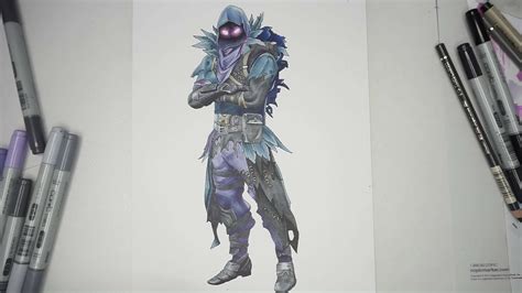 Every new supporter i get allows me to update the site with new skins and keep it fun and exciting. Drawing Raven FORTNITE skin - YouTube