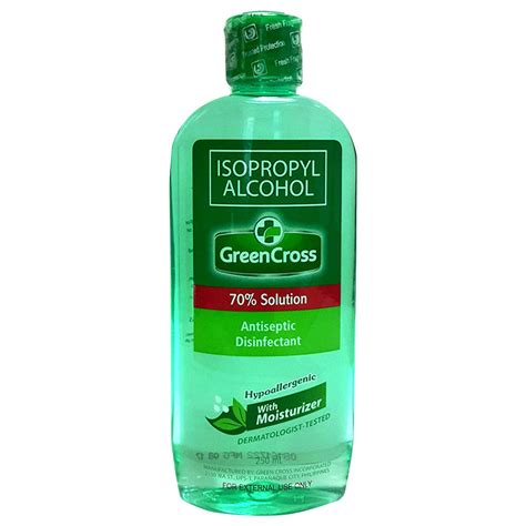 Philippines Green Cross Isopropyl Alcohol Disinfection Red Cross