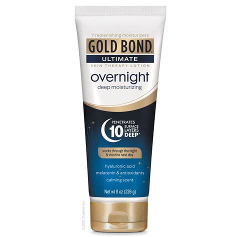 Gold Bond Ultimate Overnight Deep Moisturizing Lotion 8 Oz Walmart