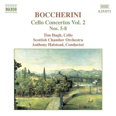 Boccherini Cello Concertos Nos 5 8 Classical Naxos