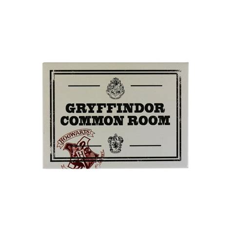 Harry Potter Gryffindor Common Room Magnet — Maple Ts