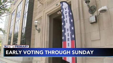 Early In Person Voting Now Underway In New Jersey 6abc Philadelphia